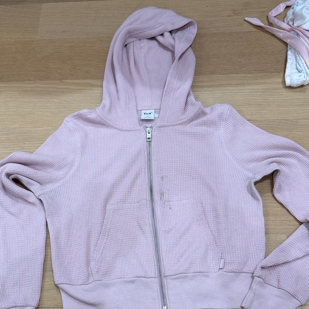 TNA Light Pink Kids Hoodie